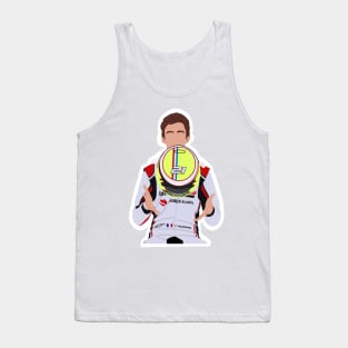 Theo Pourchaire driving Formula 2 for ART grand prix 2021 Tank Top